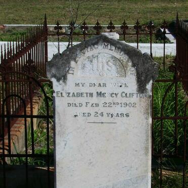 CLIFTON Elizabeth Mercy -1902