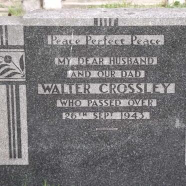 CROSSLEY Walter -1943