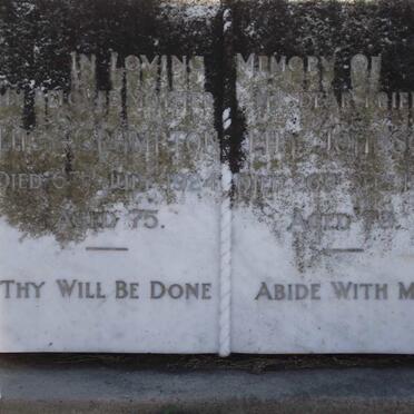 CRUMPTON Lucy -1924 :: JOHNSON Lily -1958