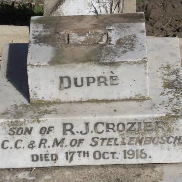 CROZIER Dupre -1918