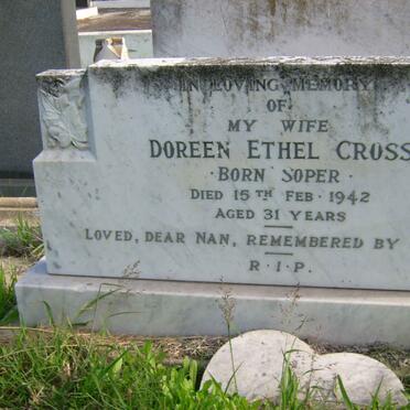 CROSS Doreen Ethel nee SOPER -1942