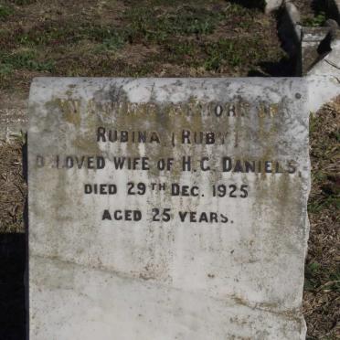 DANIELS Rubina -1925