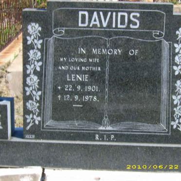 DAVIDS Lenie 1901-1978