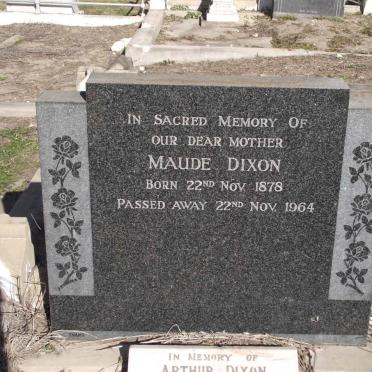 DIXON Maude 1878-1964