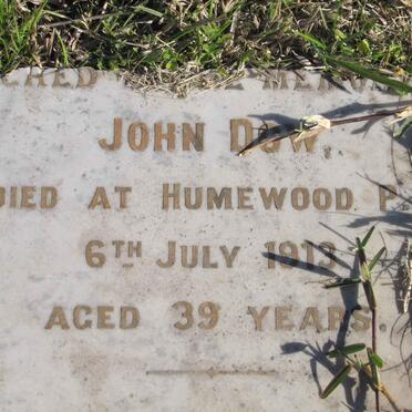 DOWE John -1913
