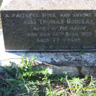 DOUGLAS Thomas -1929