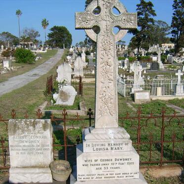 DEWDNEY Albert Edward -1965 :: DEWDNEY Louisa Mary -1909