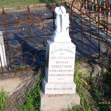 DENT Neville Ernest 1907-1908