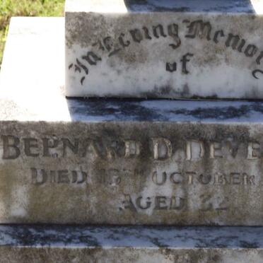 DEVERELL Bernard D. -1932