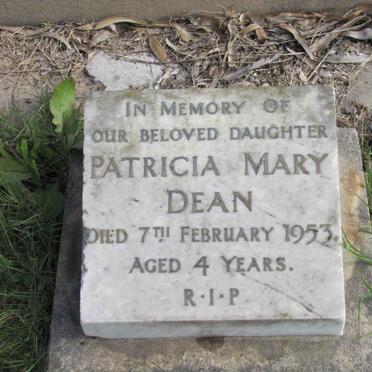 DEAN Patricia Mary -1953