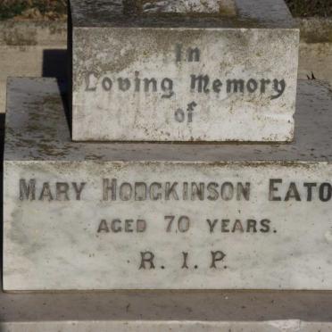 EATON Mary Hodgkinson