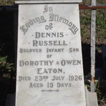 EATON Dennis Russel -1926