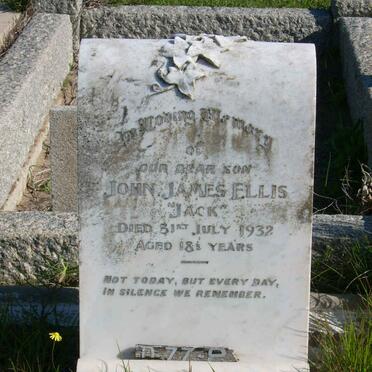 ELLIS John James -1932 