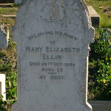 ELLIS Mary Elizabeth -1934 