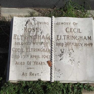 ELTRINGHAM Cecil -1949 &amp; Rose -1947