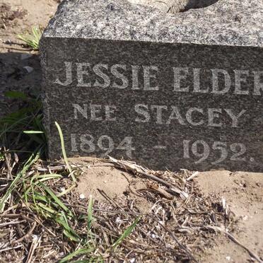 ELDER Jessie nee STACEY 1894-1952