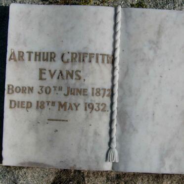 EVANS Arthur Griffith 1872-1932