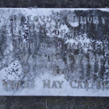 EWART Watson &amp; Violet May CARTHEW