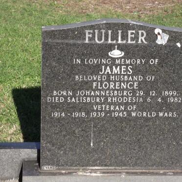 FULLER James 1899-1982