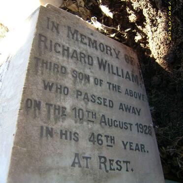 FORBES Richard William -1928