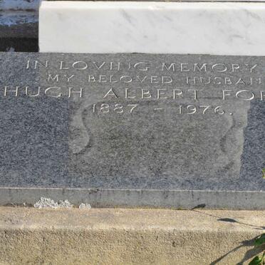 FORBES Hugh Albert 1887-1976