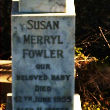 FOWLER Susan Merryl -1955