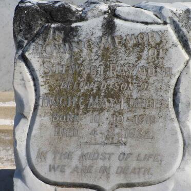 FORBES Stewart Raymond 1919-1932