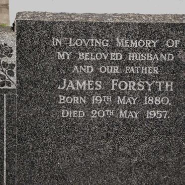 FORSYTH James 1880-1957