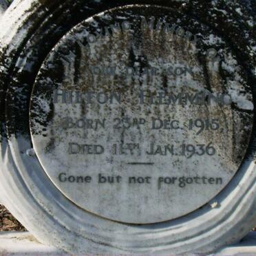 FLEMMING Hilton 1915-1936