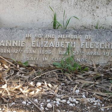 FLETCHER Annie Elizabeth 1896-1950