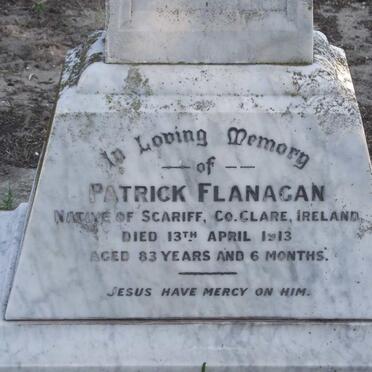 FLANAGAN Patrick -1913