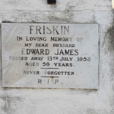 FRISKIN Edward James -1958
