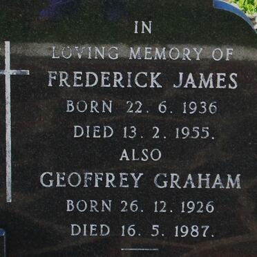 FROST Frederick James 1936-1955 :: FROST Geoffrey Graham 1926-1987