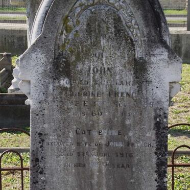 FRENCH John -1899 &amp; Catherine -1916