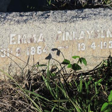 FINLAYSON Emma 1864-1935