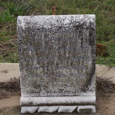 GAMBLE Carina Carolina Dungate 1882-1950