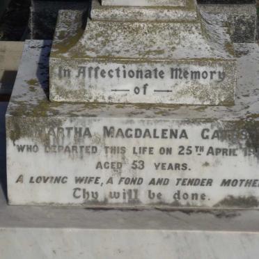 GATES Martha Magdalena -1917
