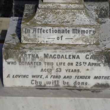 GATES Martha Magdalena -1917