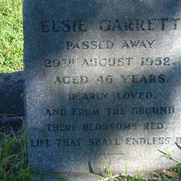 GARRETT Elsie -1952