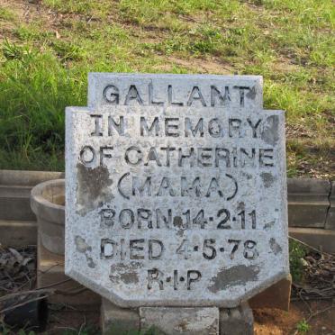 GALLANT Catherine ??11-??78