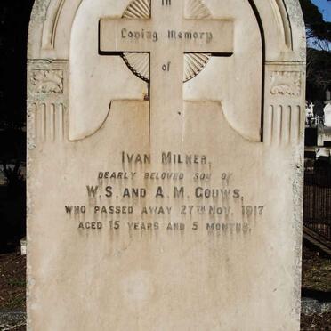 GOUWS Ivan Milner -1917