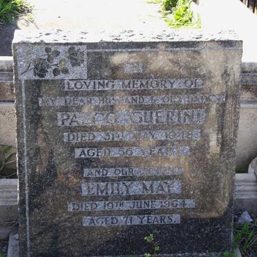 GUERINI Pasco -1918 &amp; Emily May -1964