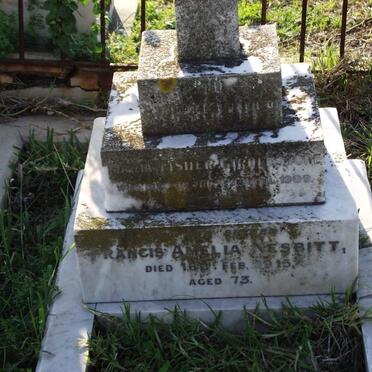 GIRDLESTONE Maria Fisher -1909 :: NESBITT Francis Amelia -1915