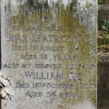 GIE William -1952 :: GIE Joan Leatrice -1948