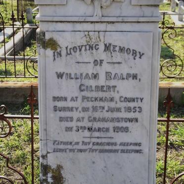 GILBERT William Ralph 1853-1908