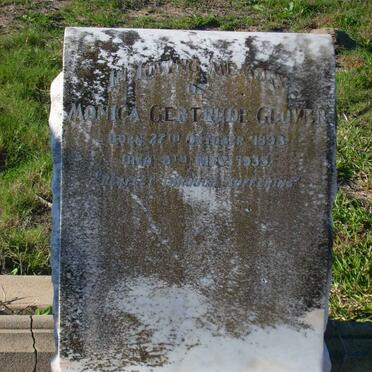 GLOVER Monica Gertrude 1893-1935