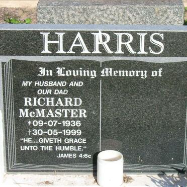 HARRIS Richard McMaster 1936-1999