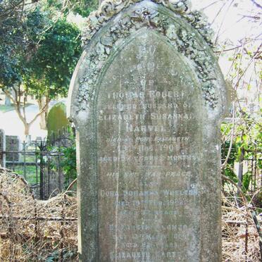 HARTEL Thomas Robert -1901 :: WHELTON Dora Johanna -1902 :: ALONZO Elizabeth -1908 :: HARTEL Elizabeth -1917 