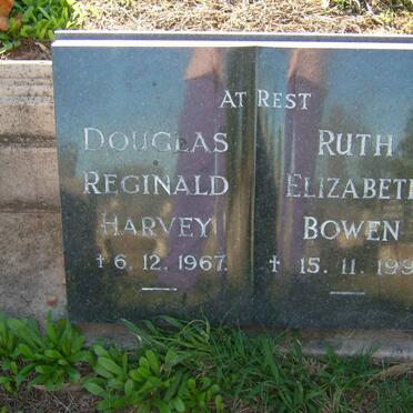 HARVEY Douglad Reginald -1967 :: BOWEN Elizabeth Ruth -1996