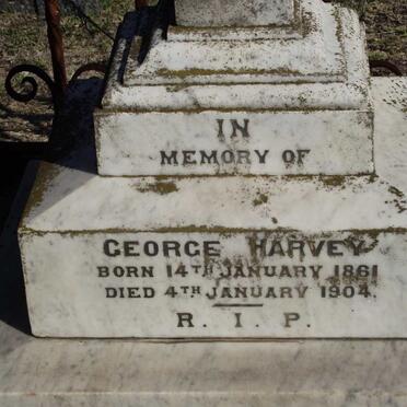 HARVEY George 1861-1904
